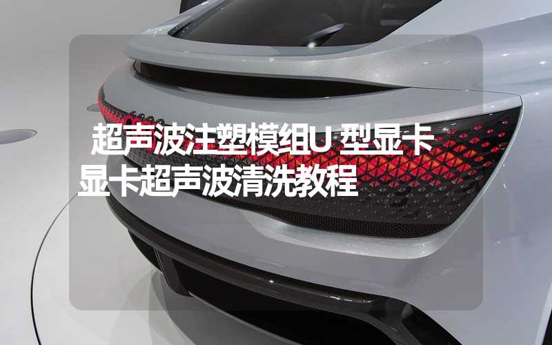 超声波注塑模组U型显卡 显卡超声波清洗教程